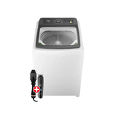 Combo Lavadora Consul 15Kg 220V blanco + Set Estilizador de Cabello 5 en 1 Connecto + Cortapelo Enxuta 5 en 1 recargable