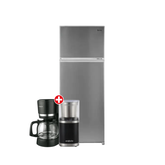 Combo Refrigerador Kernig Top Freezer 294 litros semi seco + Cafetera Eléctrica Enxuta 1.5 Lt. 800W + Molinillo de café Enxuta 85gr. 150W