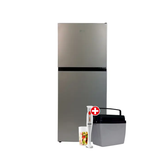 Combo Refrigerador Kernig Top Mount 182 litros frio seco + Conservadora MOR 26 Lts - Gris con Negro + Mixer Mallory 200W de potencia con 1 accesorio