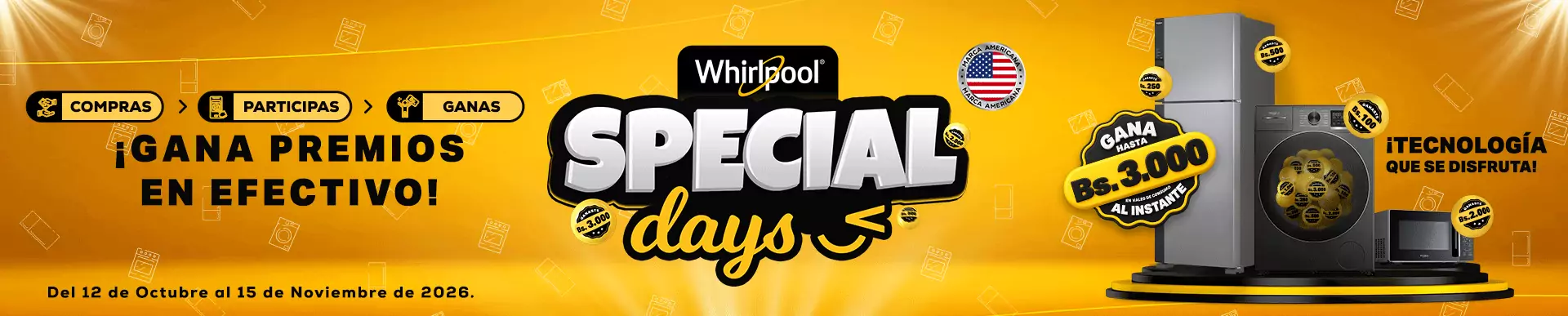 Whirlpool special days
