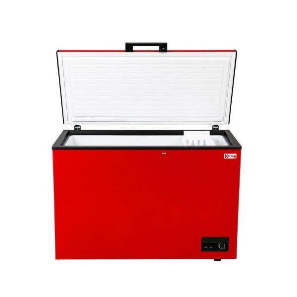 Freezer Kernig de 288 Litros - 1 puerta rojo