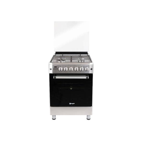 Cocina a gas 4h inox Kernig Artemisa Pro con timer digital