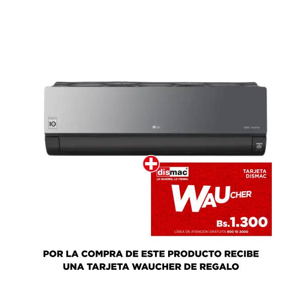 Aire acondicionado split inverter wifi LG ARTCOOL 12000 BTU frio/calor